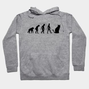 HUMAN CAT EVOLUTION Hoodie